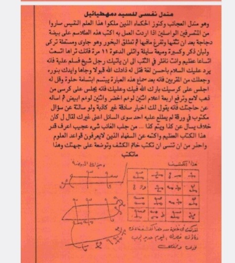 المندل الروحانی المعمول به