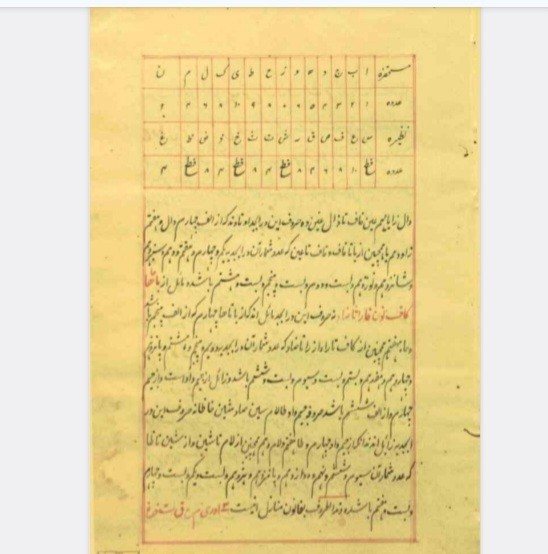 رساله جفر گوالیاری